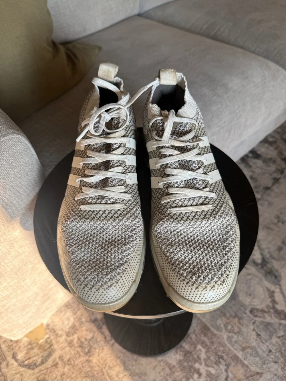 Adidas Tour 360 Boost Prime Knit Men’s Size 8 Gray Golf Shoes AC8527